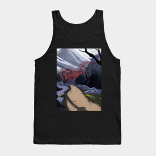 Path to a mountain Tank Top